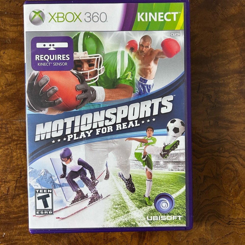 DVD Xbox 360 Motorsports “Play For Real”